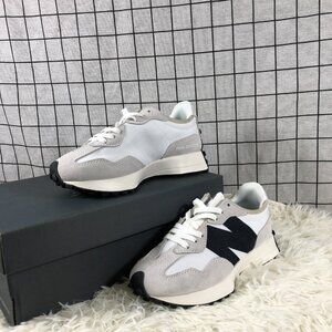 **New in Box** New balance 327 sneakers. 
Moonbeam (EU 37, US kids 3)